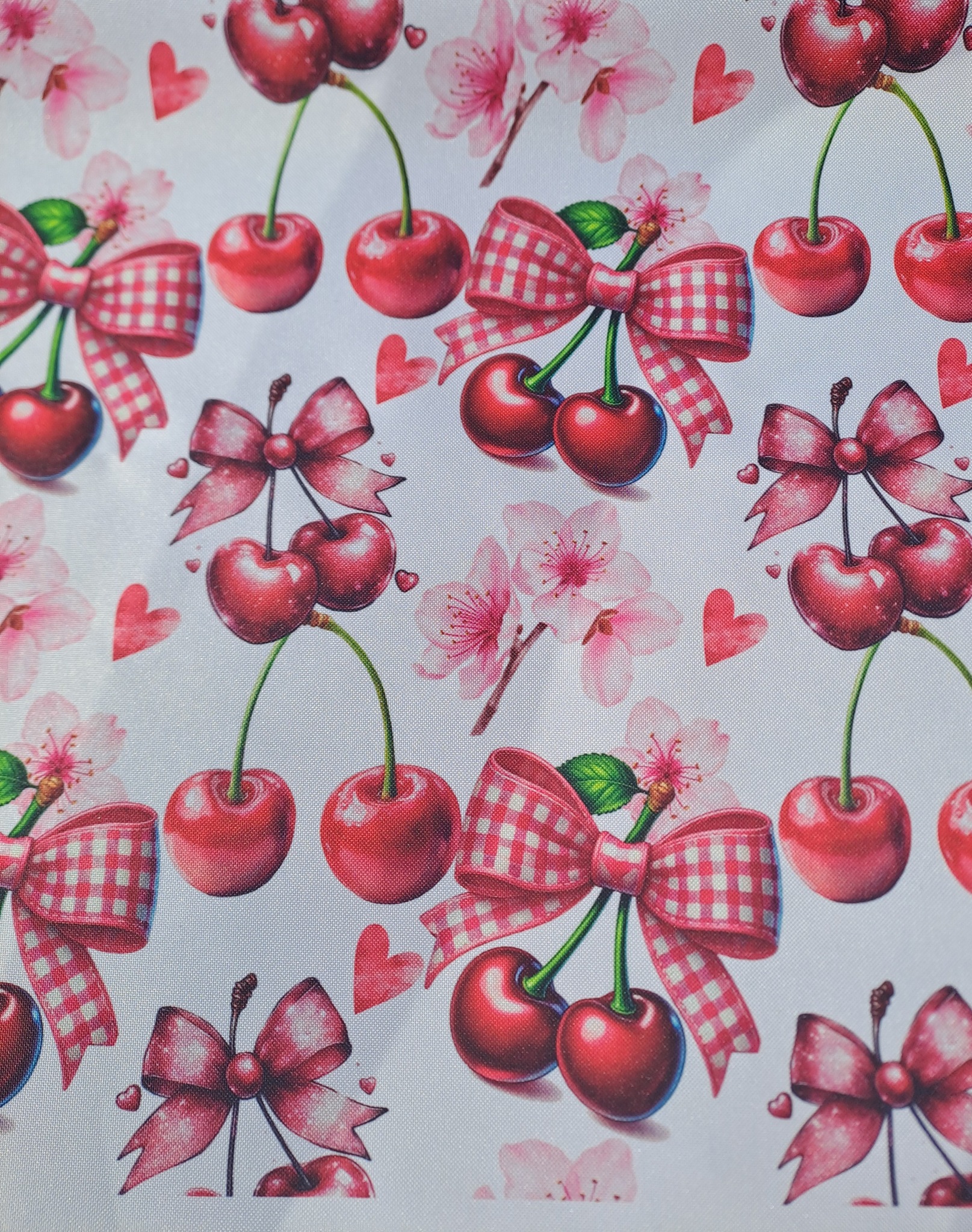 Tissu Douceur Cerise – Image 2