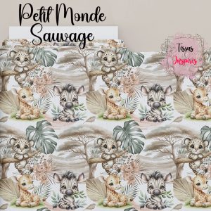 Tissu Petit Monde Sauvage